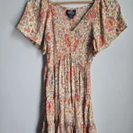 Featured thumbnail for Floral rayon dress