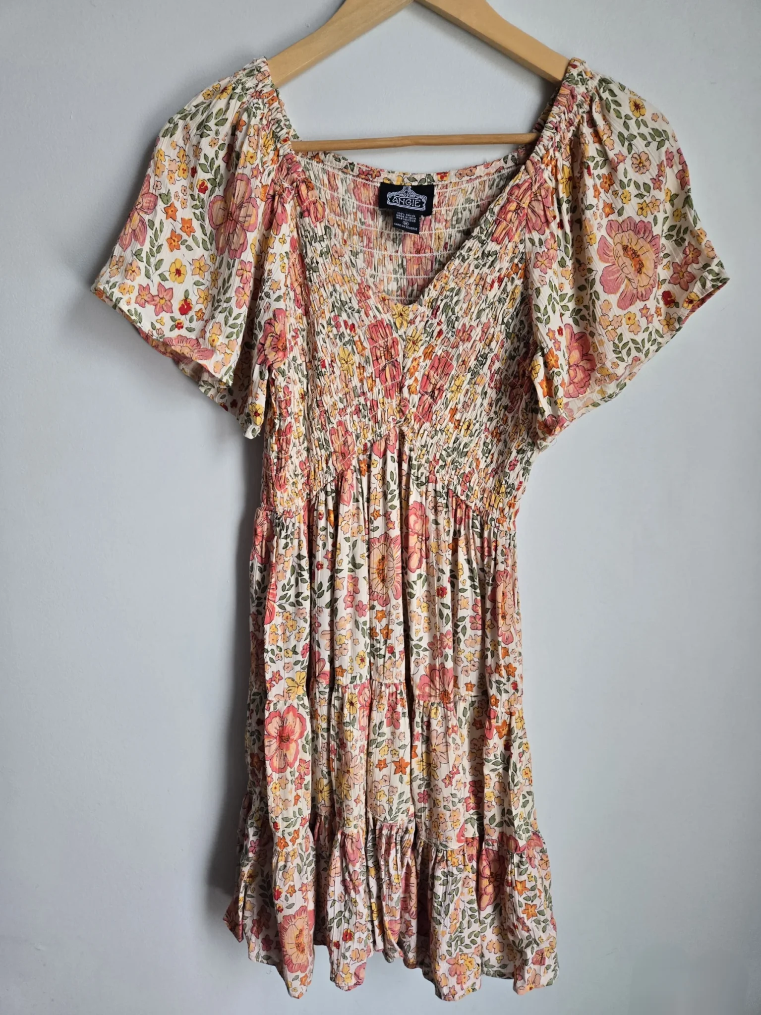 Featured image for Floral rayon dress
