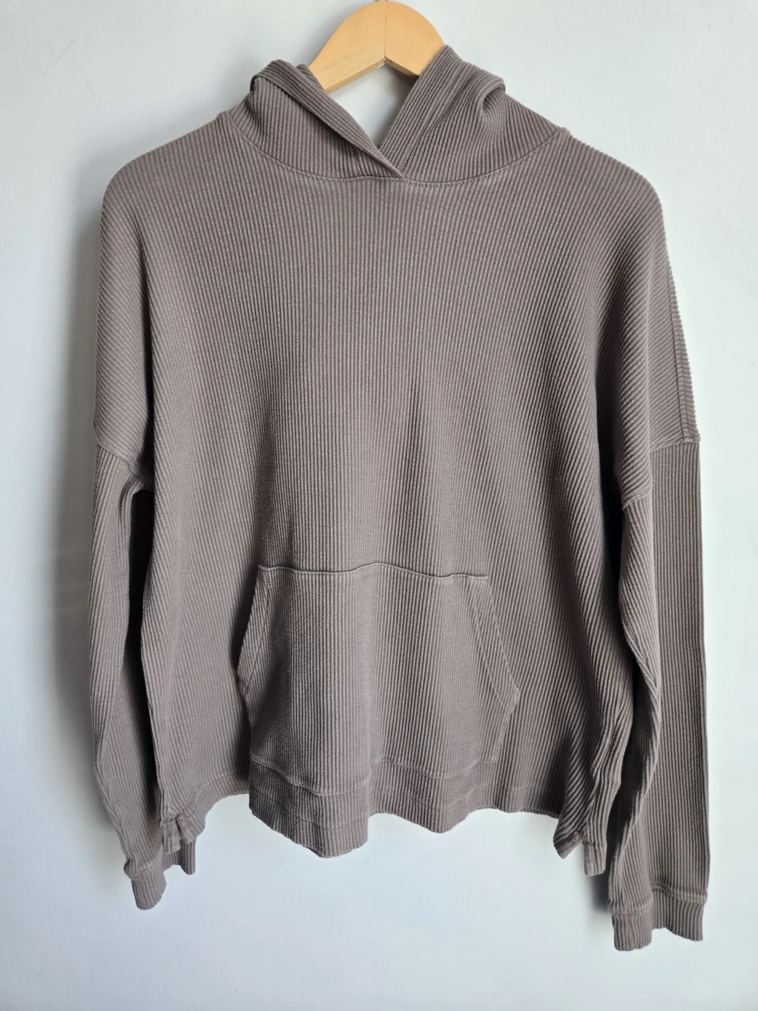 Featured image for Cotton and modal ribbed jumper