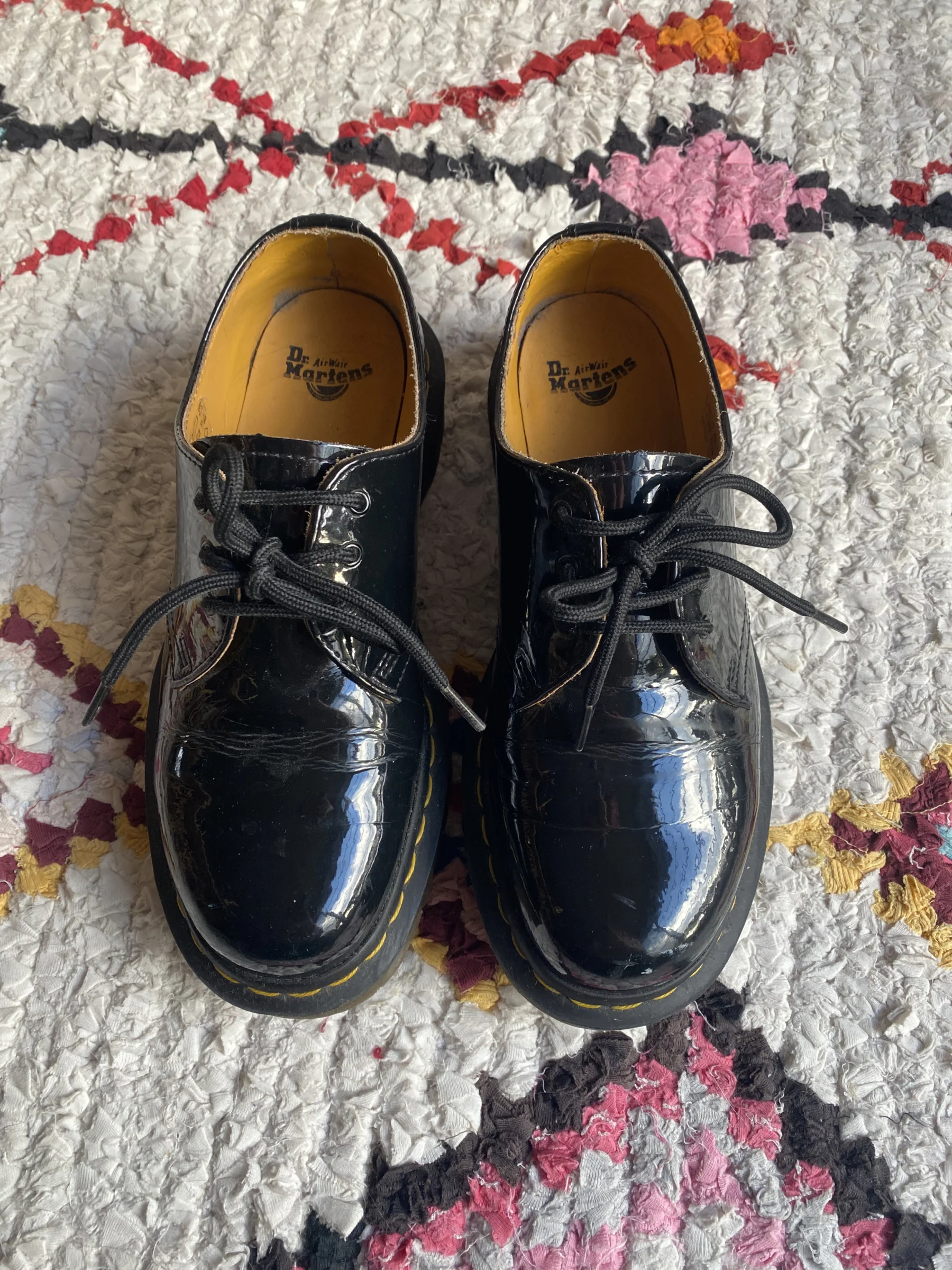 Dr Martens vernies à semelle épaisse 👞 Dr Martens seconde main