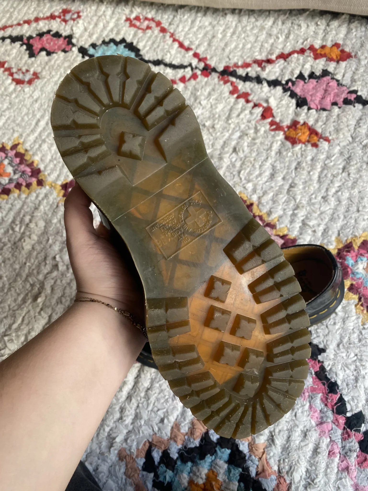 Image for Dr Martens vernies à semelle épaisse 👞