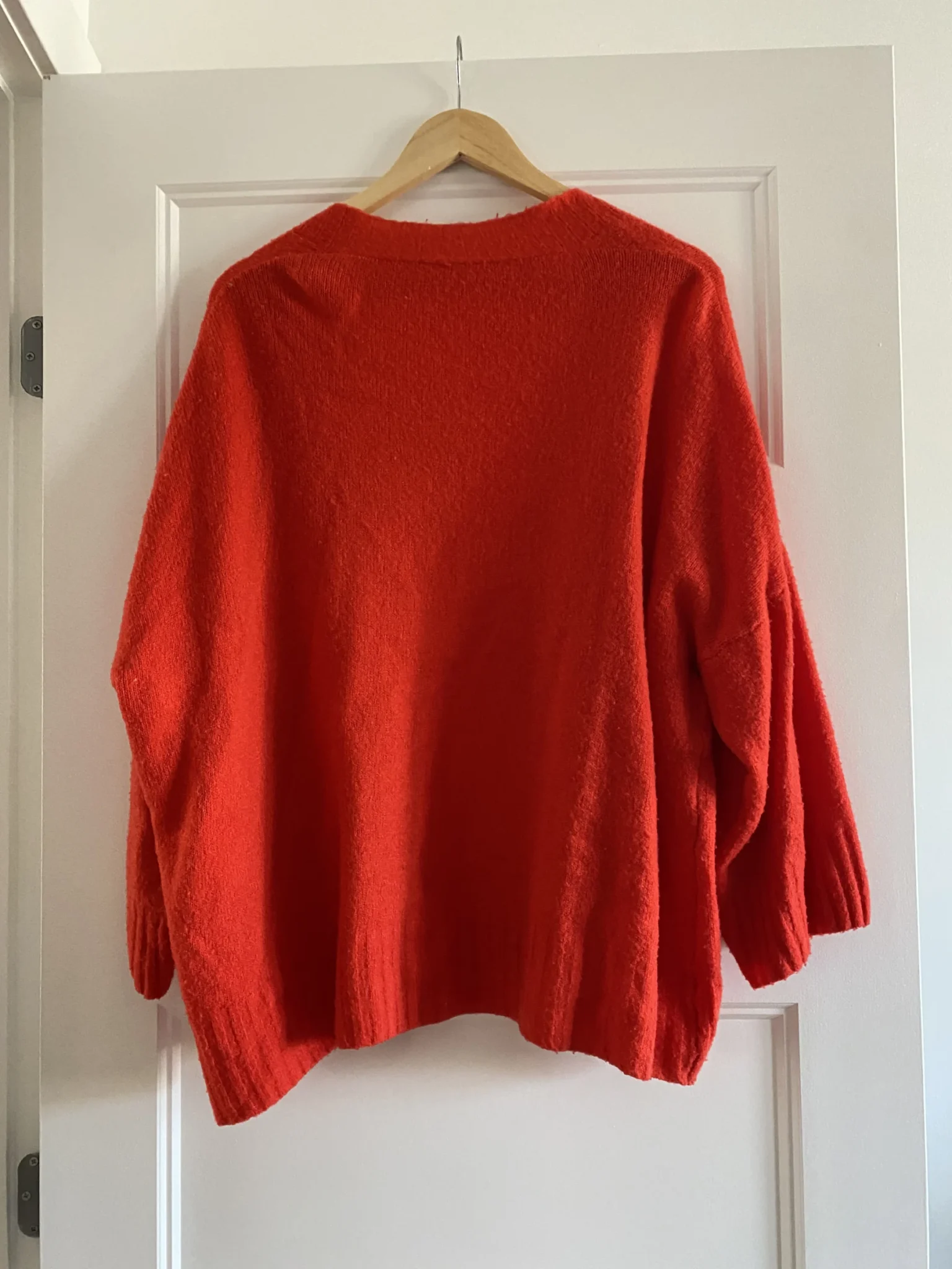 Image for Gilet oversize rouge ❤️