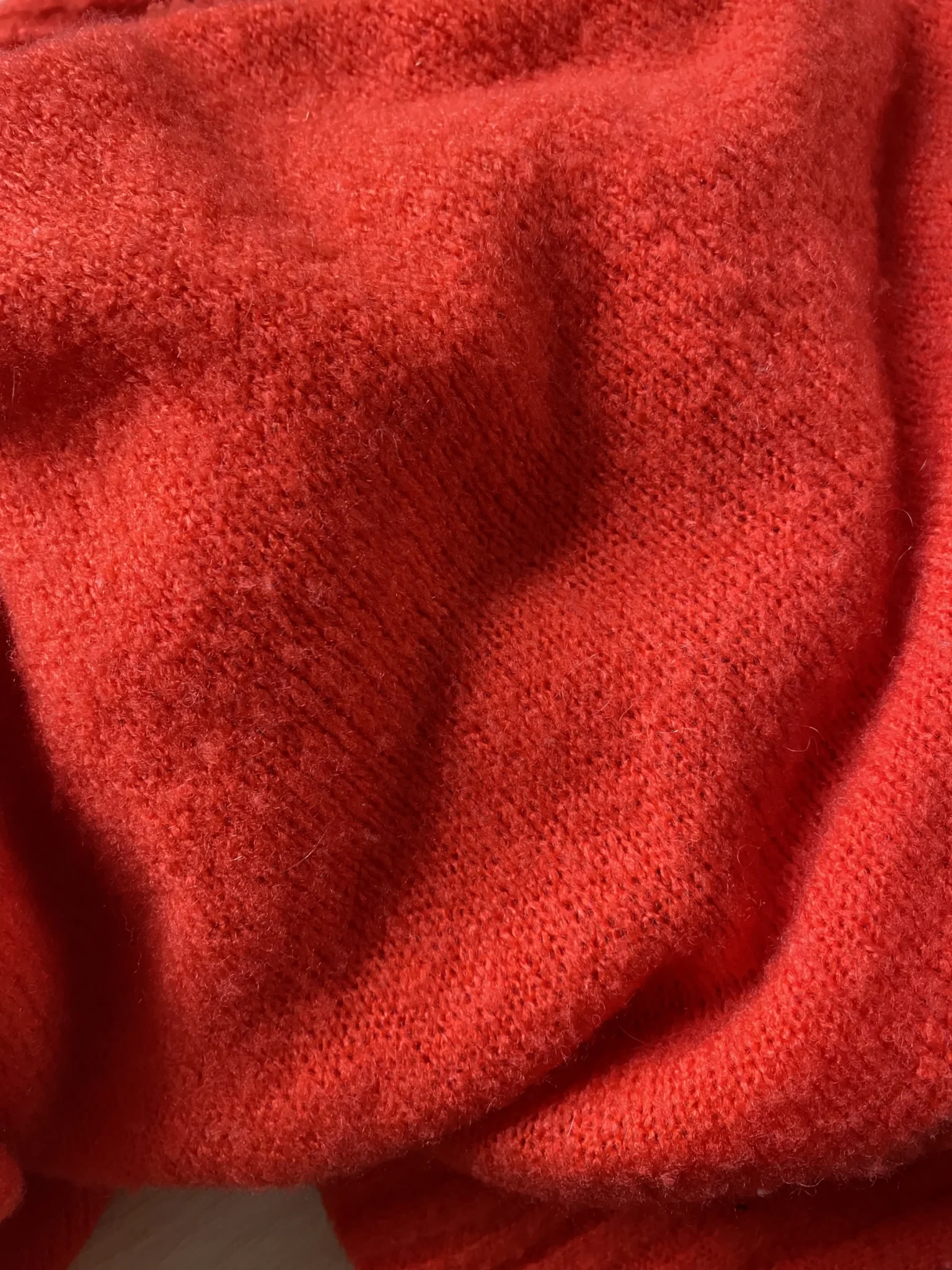 Image for Gilet oversize rouge ❤️
