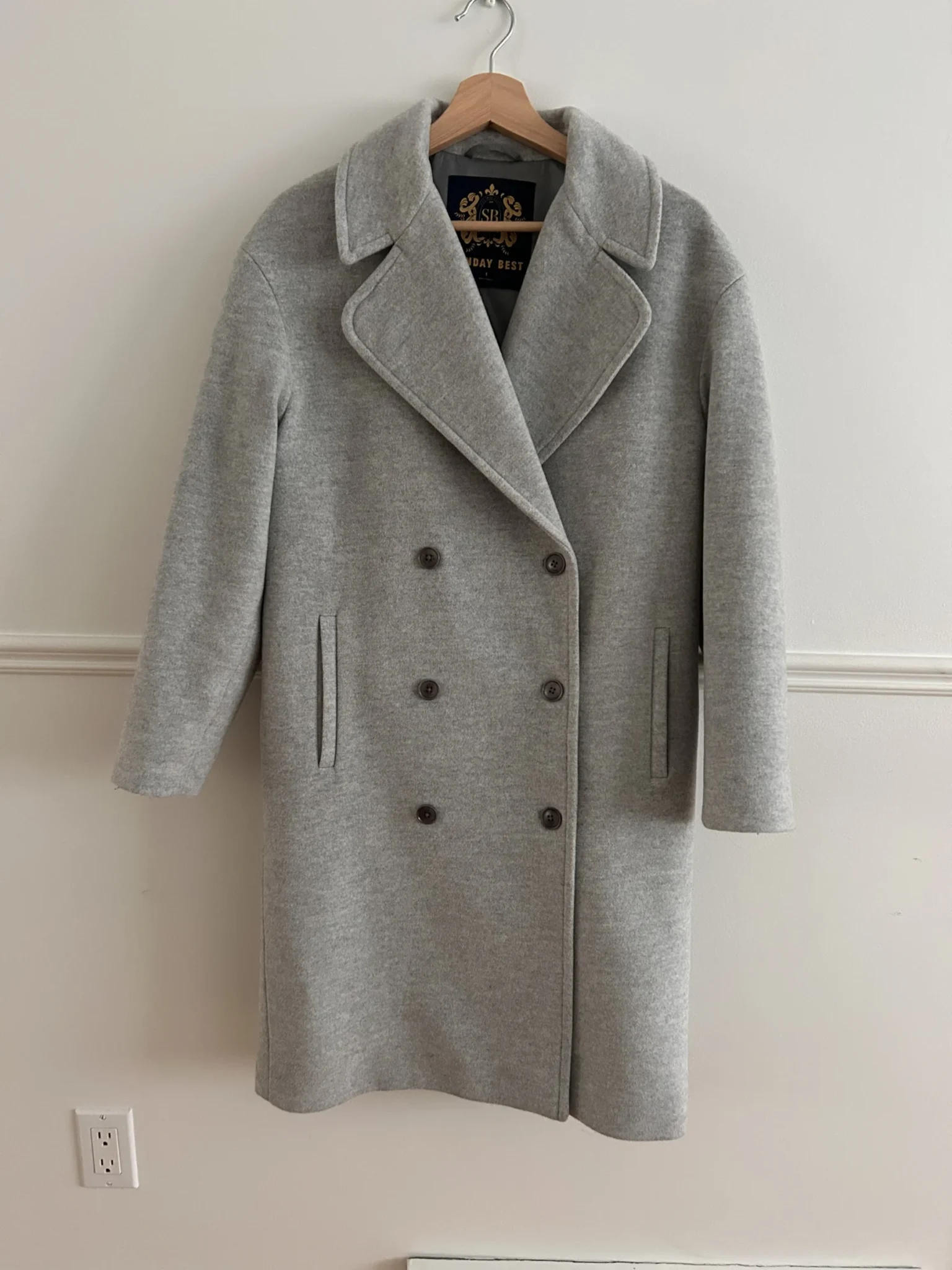 Image for Manteau en laine Sunday Best Aritzia
