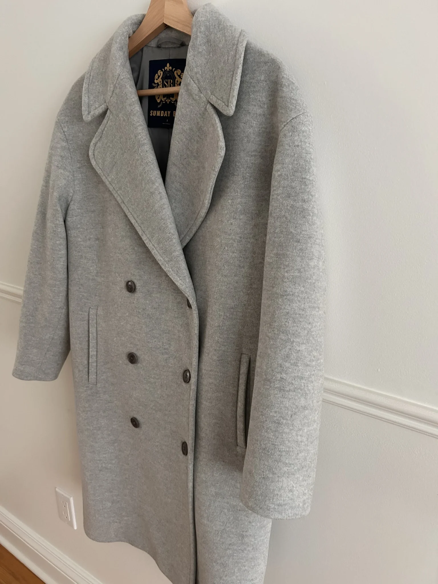 Image for Manteau en laine Sunday Best Aritzia
