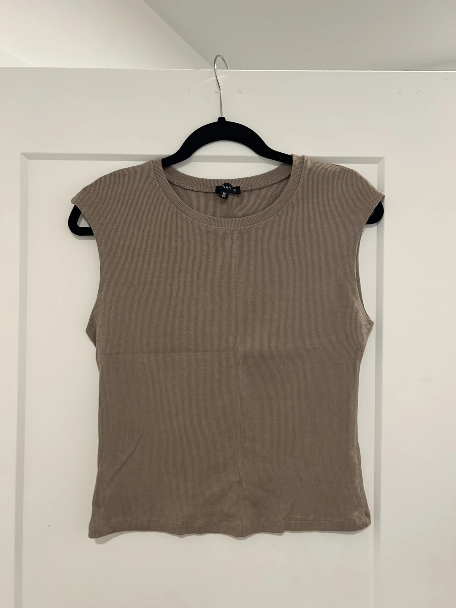 Featured image for Beige wide-strap camisole