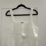 Featured thumbnail for Camisole crop blanche