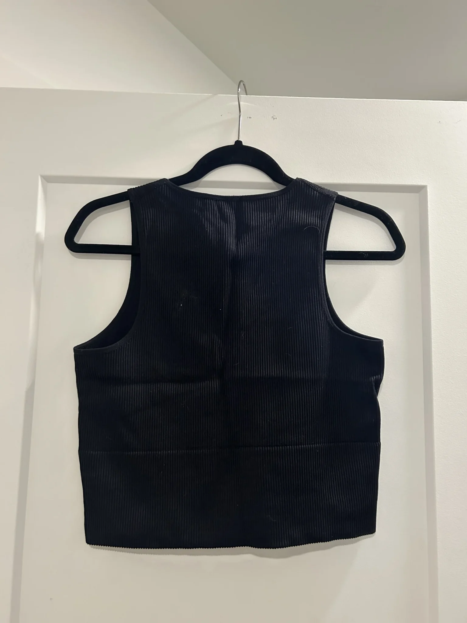 Image for Cami crop ajustée