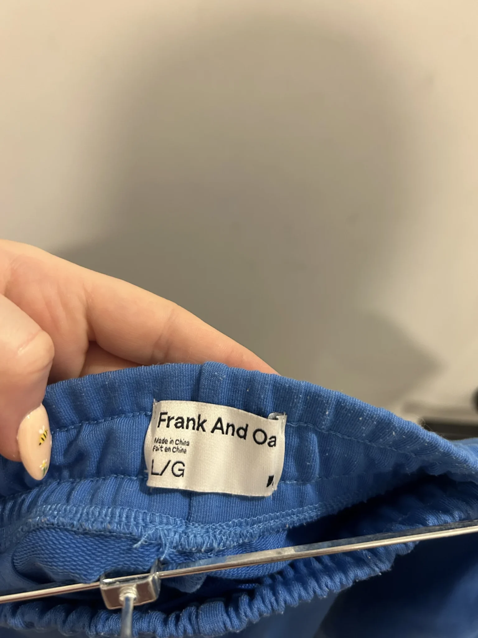 Image for Frank & Oak blue shorts