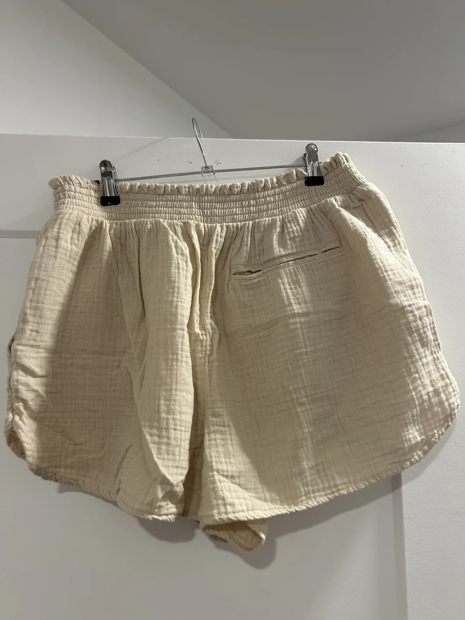 Image for Shorts effet lin