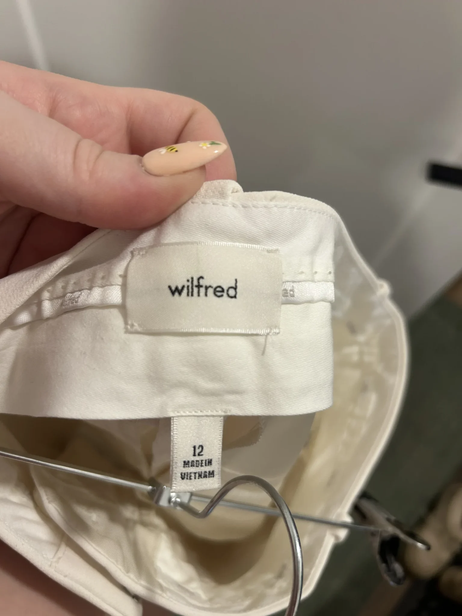 Image for Jamais porté - Pantalon Wilfred crème