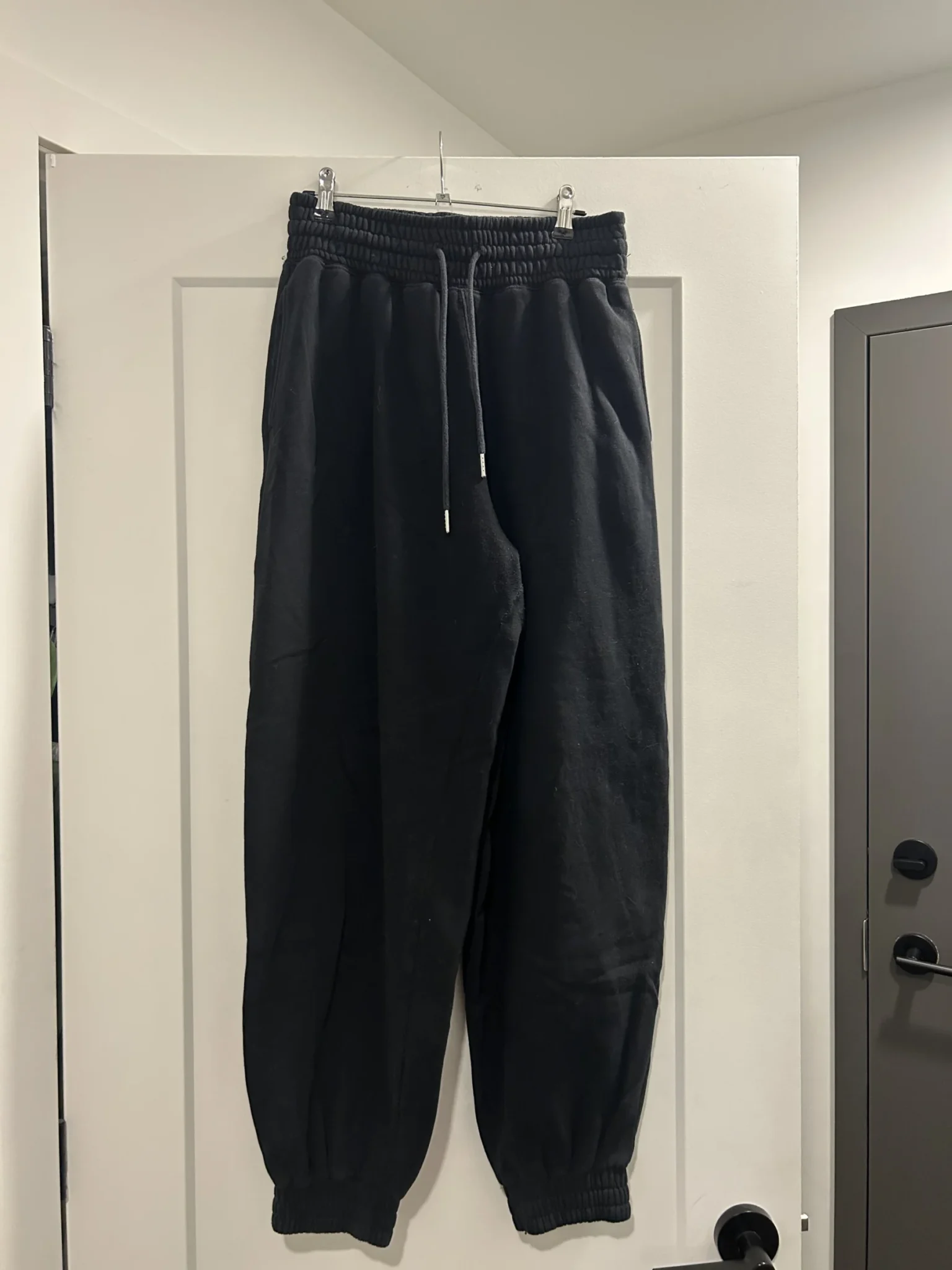 Featured image for Black Abercrombie joggers