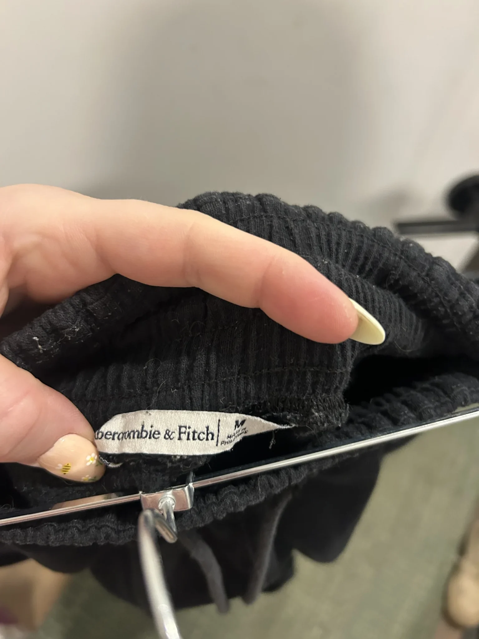 Image for Black Abercrombie joggers