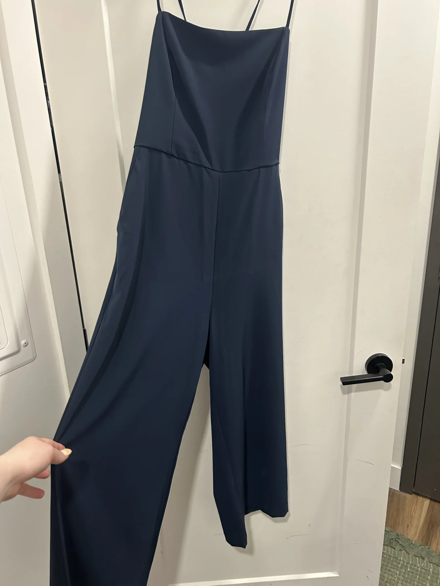 Image for One-piece 3/4 lace-up back