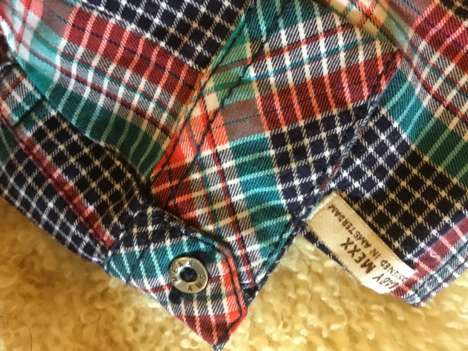 Image for Chemise mexx fin carreaux bébé unisexe 6-9