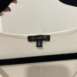Thumbnail for White long-sleeved jumper