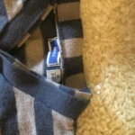 Thumbnail for Veste mexx gris foncé et taupe bébé unisexe 6-9