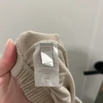 Thumbnail for 7/8 beige flowy trousers