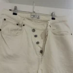 Thumbnail for Dad jeans blancs