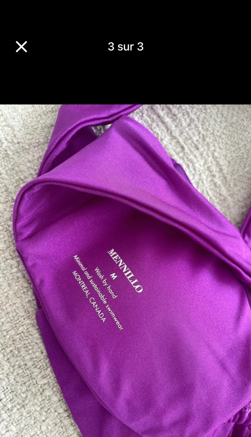 Image for Mennilo bikini top