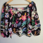 Featured thumbnail for C&C California 100% linen blouse