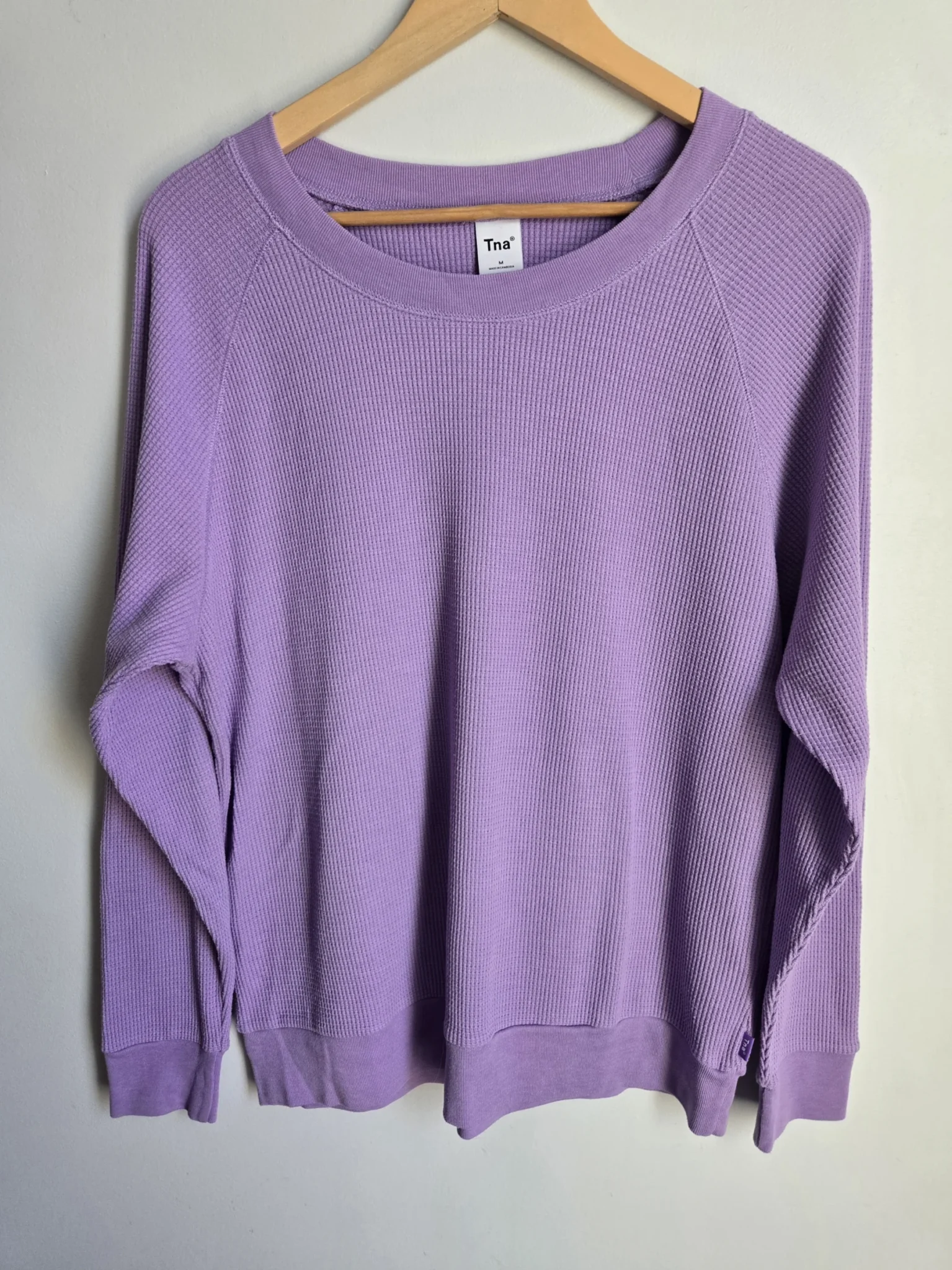 Featured image for Lilac jumper in Tna embossed fabric