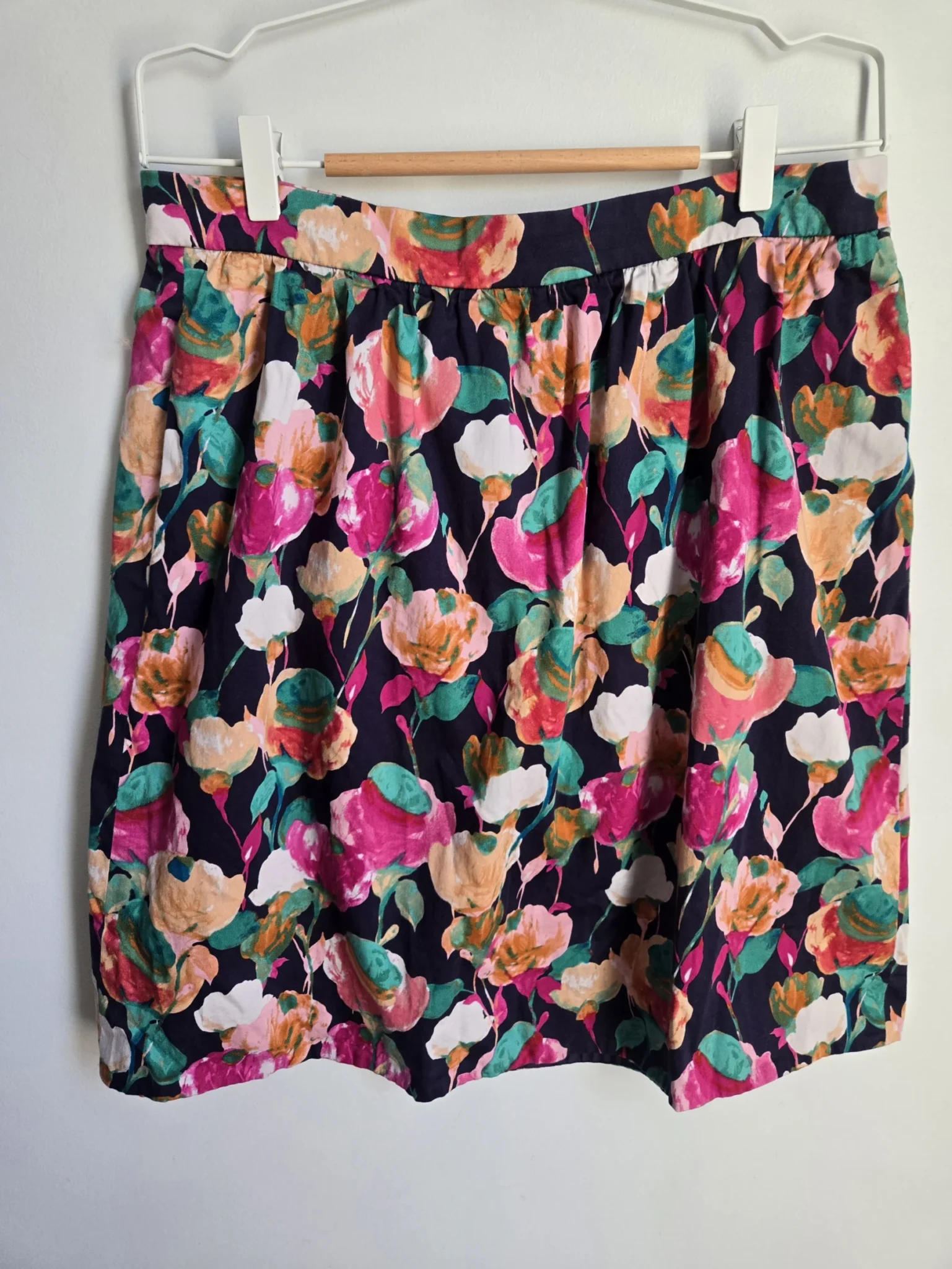 Featured image for JCrew floral cotton skirt