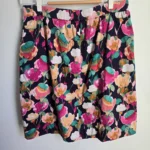 Thumbnail for JCrew floral cotton skirt
