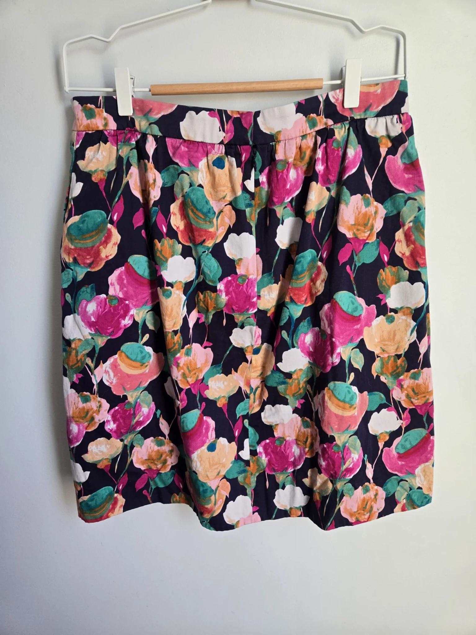 Image for JCrew floral cotton skirt