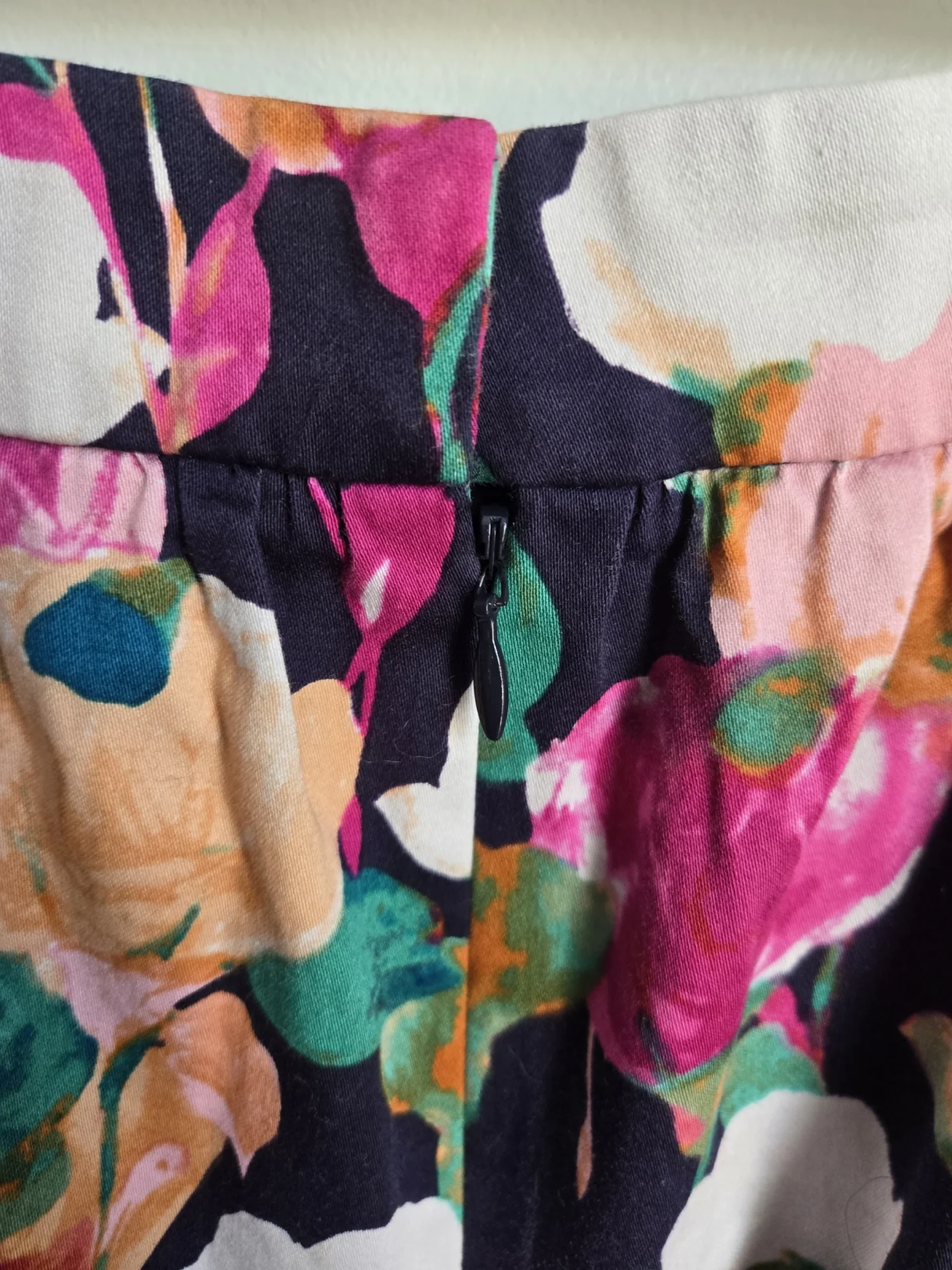 Image for JCrew floral cotton skirt