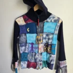Featured thumbnail for Cotton patchwork hooded jacket