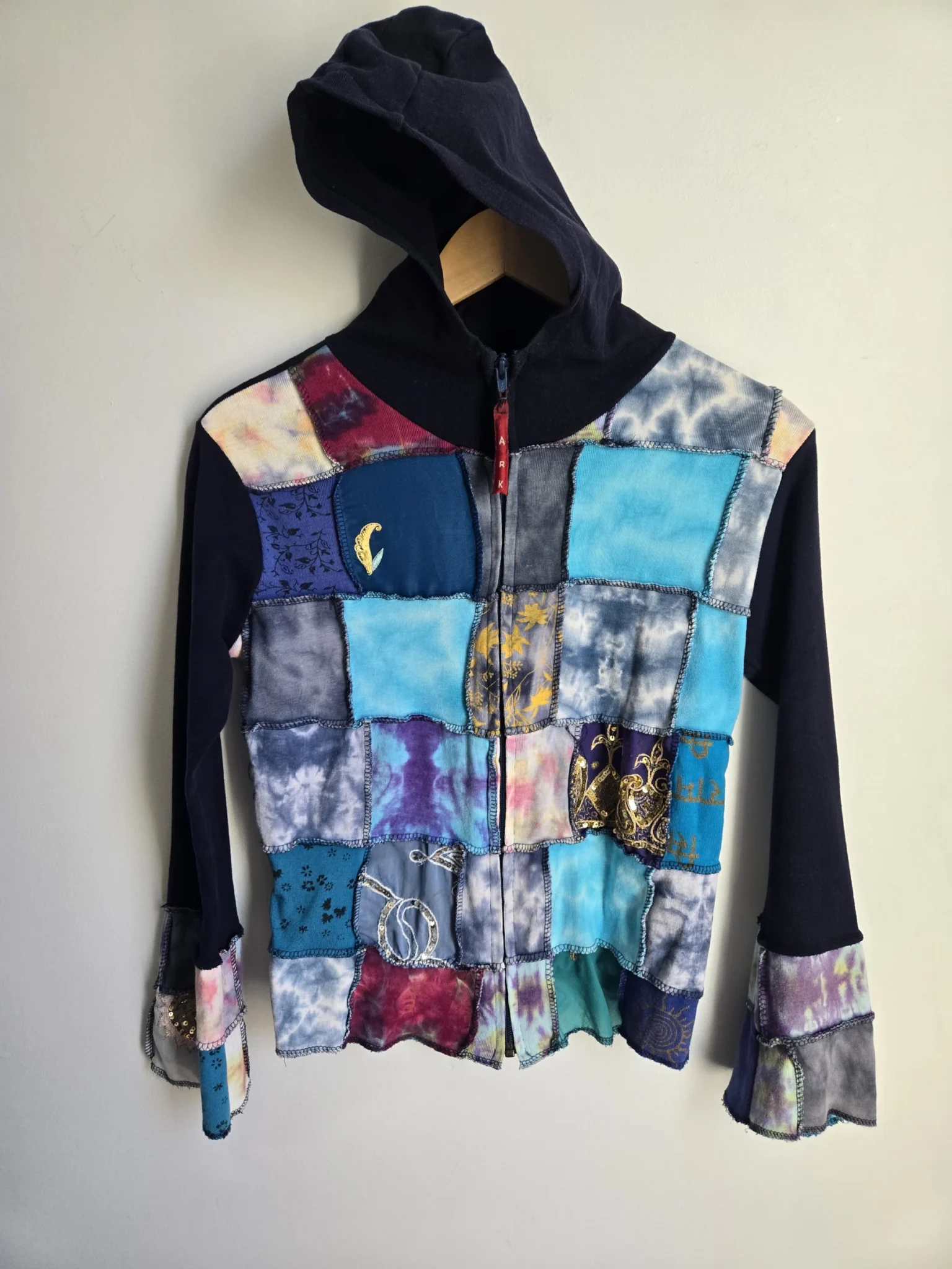 Featured image for Cotton patchwork hooded jacket