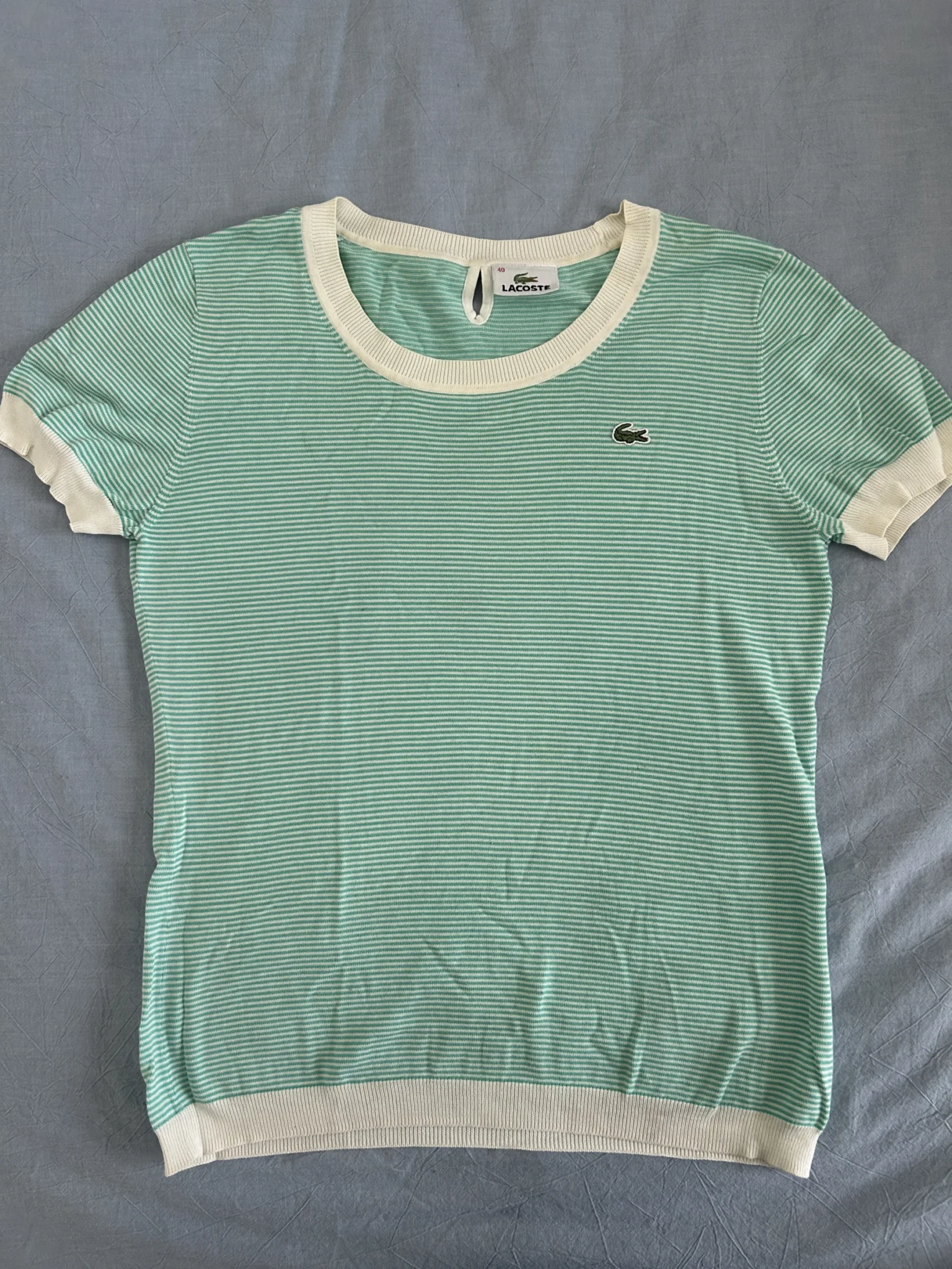 Featured image for Tricot fin Lacoste