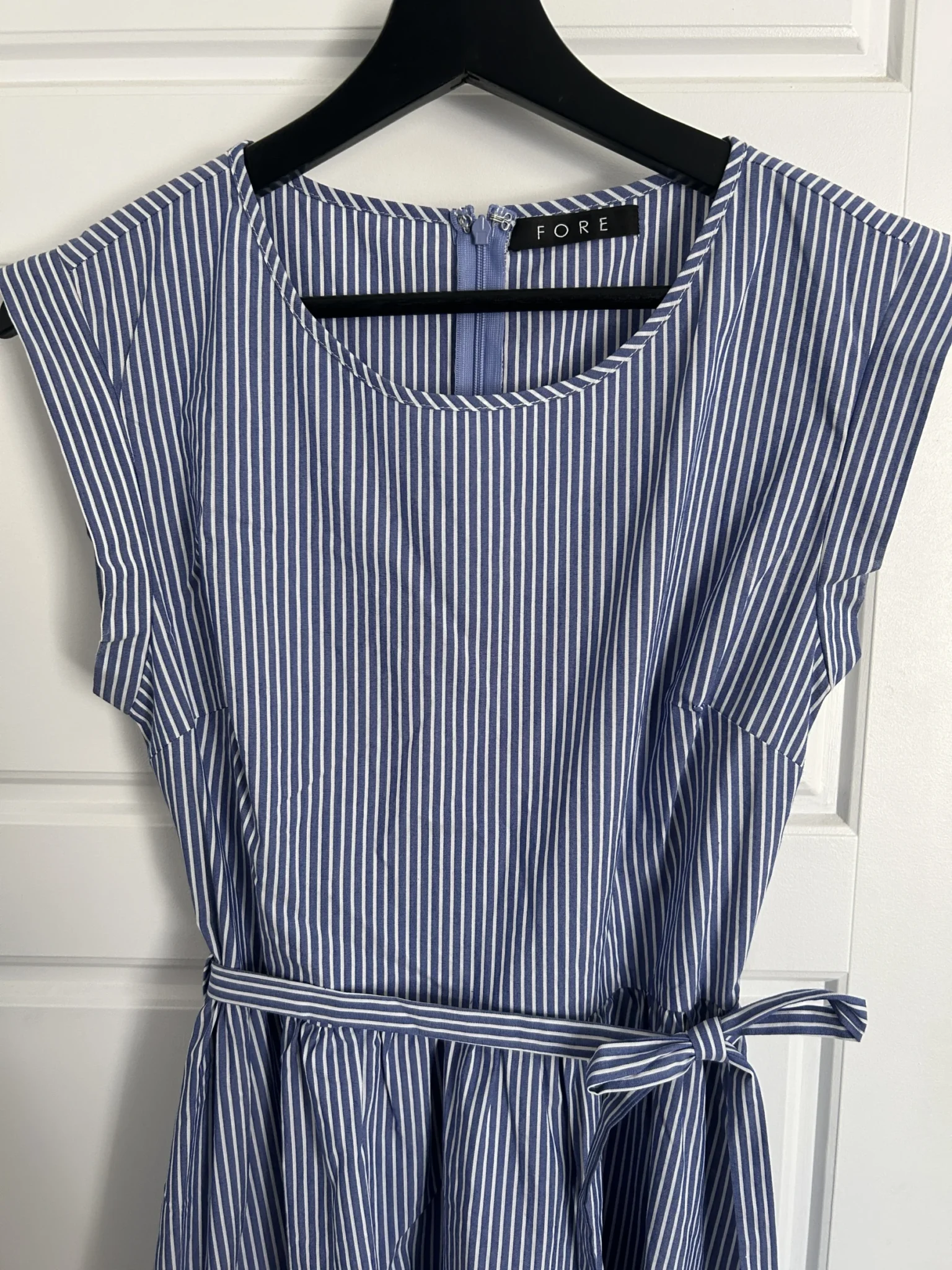 Image for Robe lignée bleu