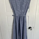 Thumbnail for Robe lignée bleu