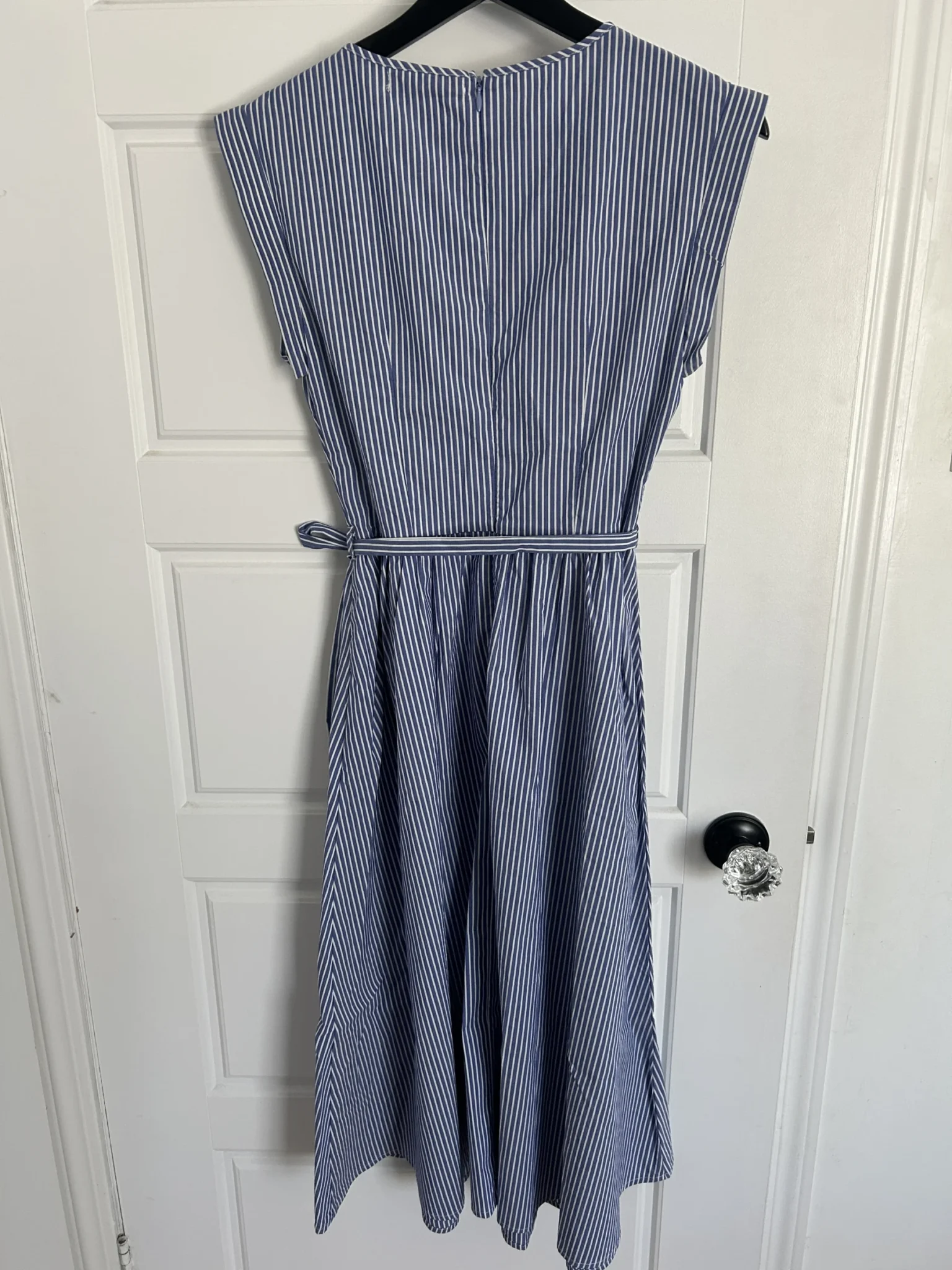 Image for Robe lignée bleu