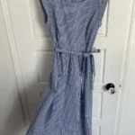 Thumbnail for Robe lignée bleu