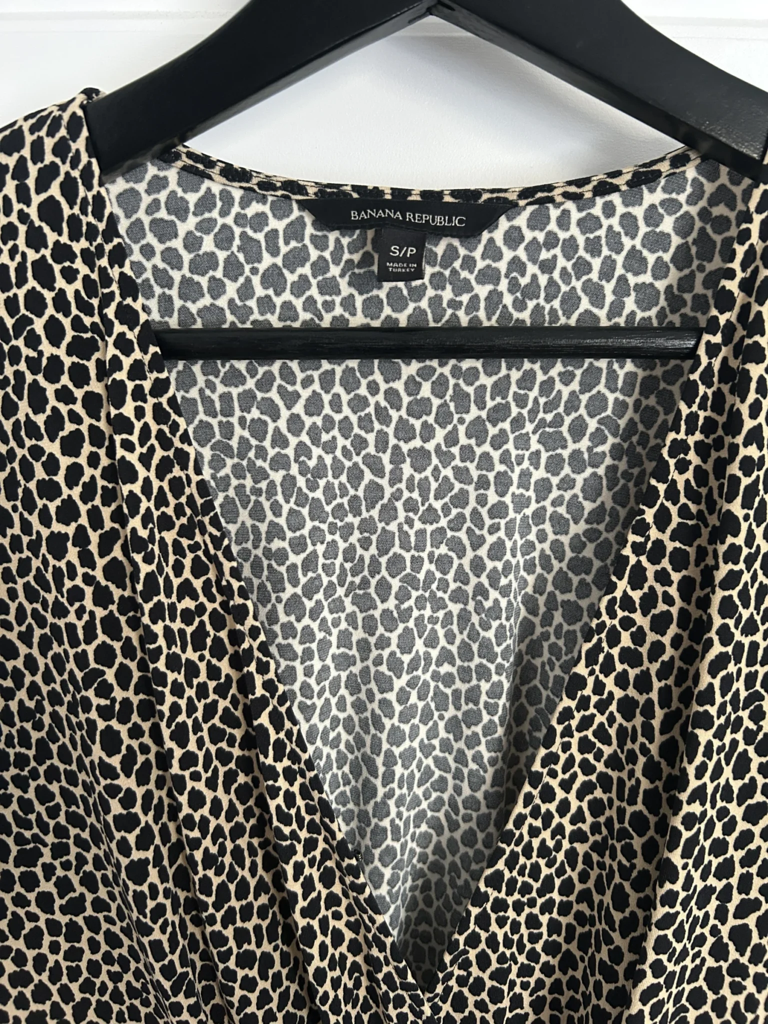 Image for Blouse basque léopard
