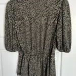 Thumbnail for Blouse basque léopard