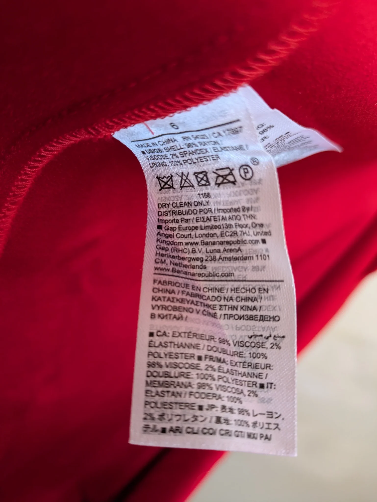 Image for Robe Banana Republic