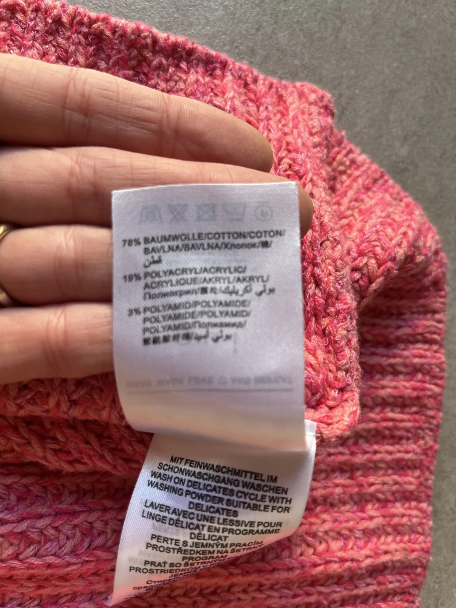 Image for Chandail en tricot de coton OUI