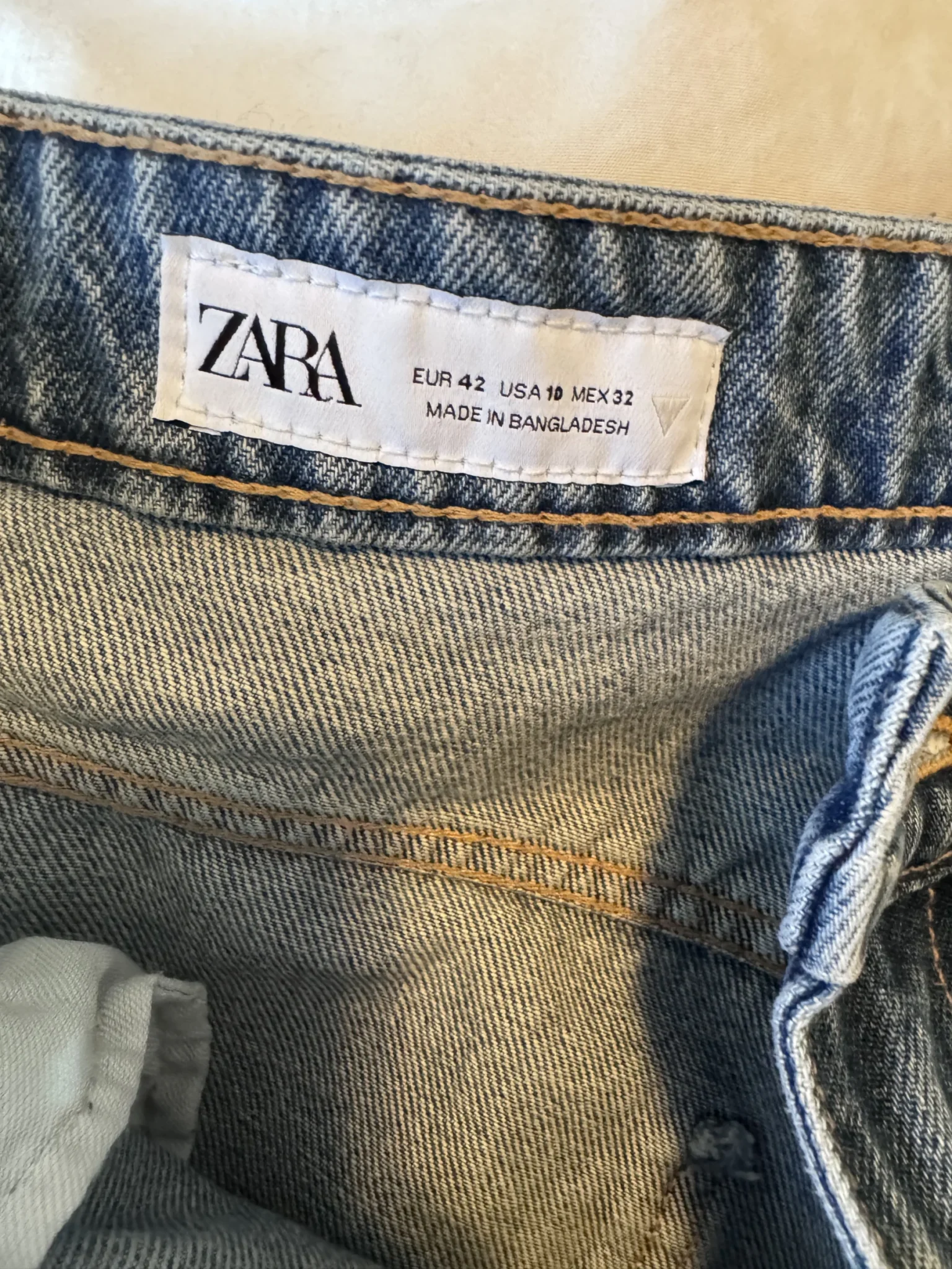 Image for Jean droit Zara