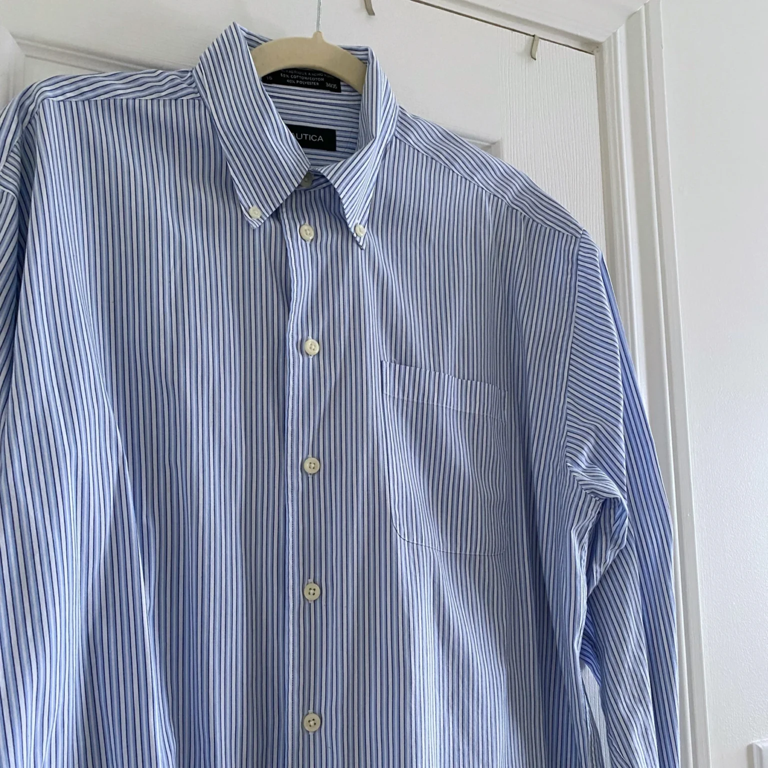 Featured image for Chemise Nautica à rayures oversize