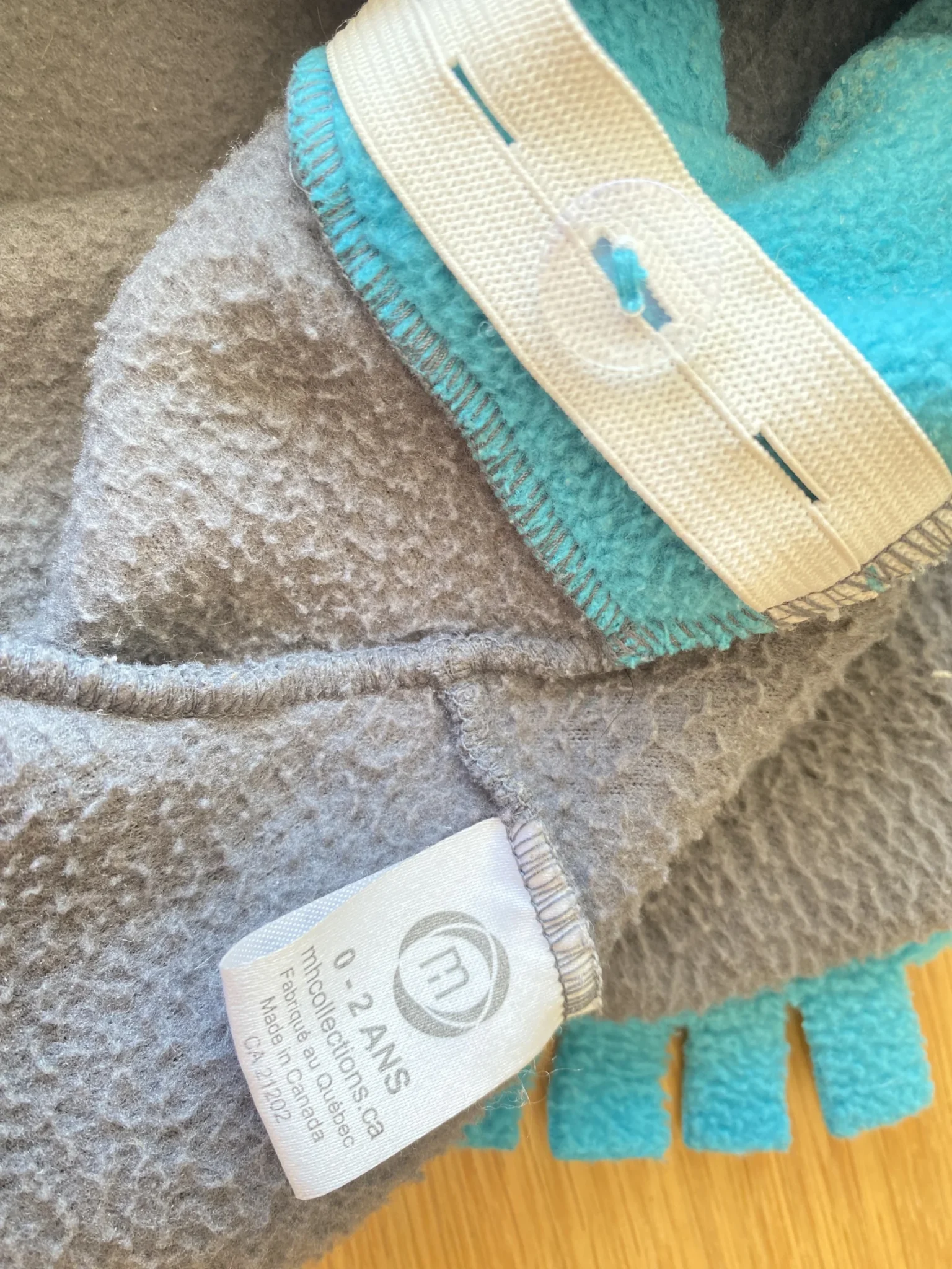 Image for Tuque cache cou 2 en 1/ cagoule bébé évolutive 0-2 ans