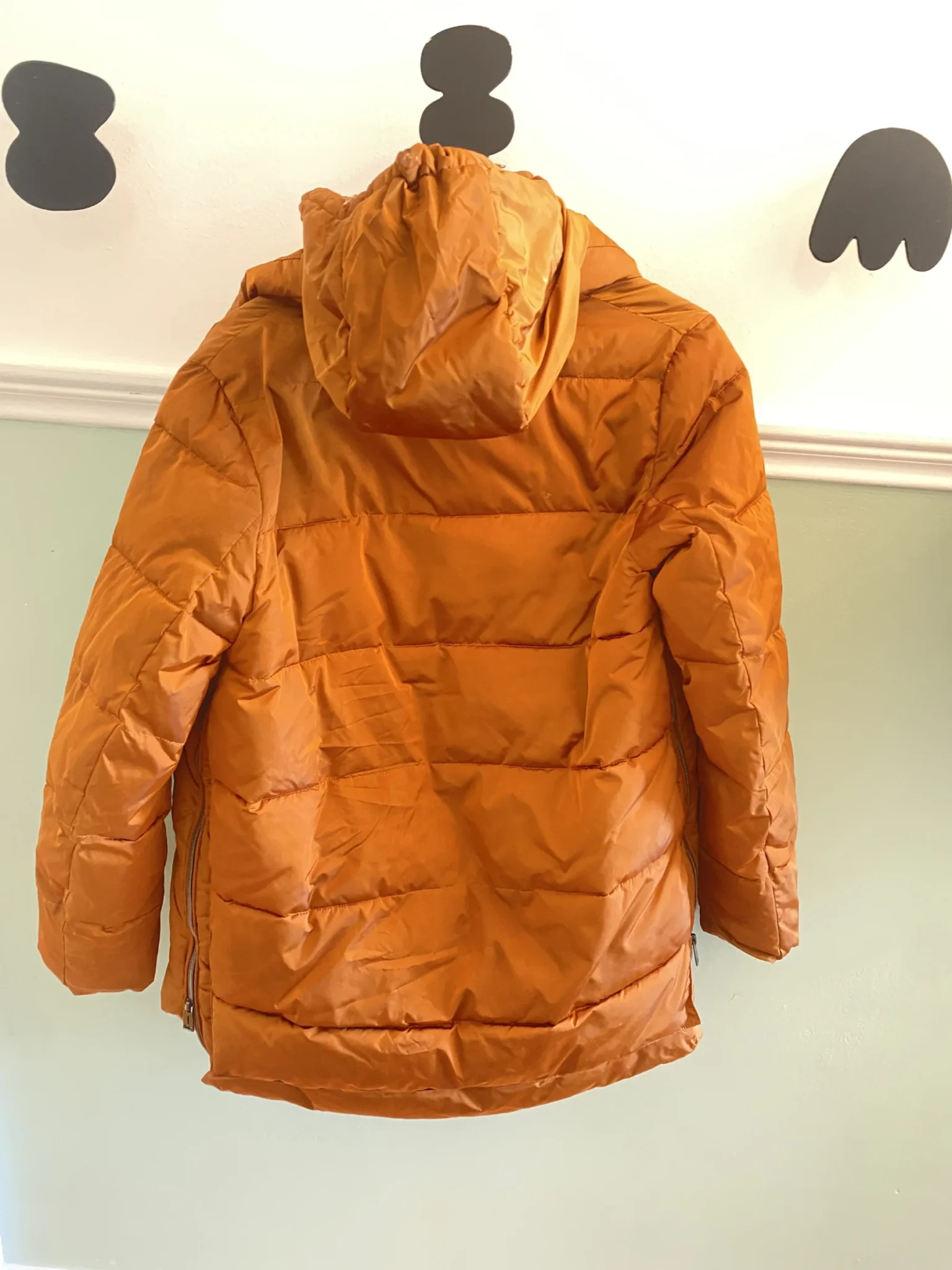 Image for Doudoune orange dorée