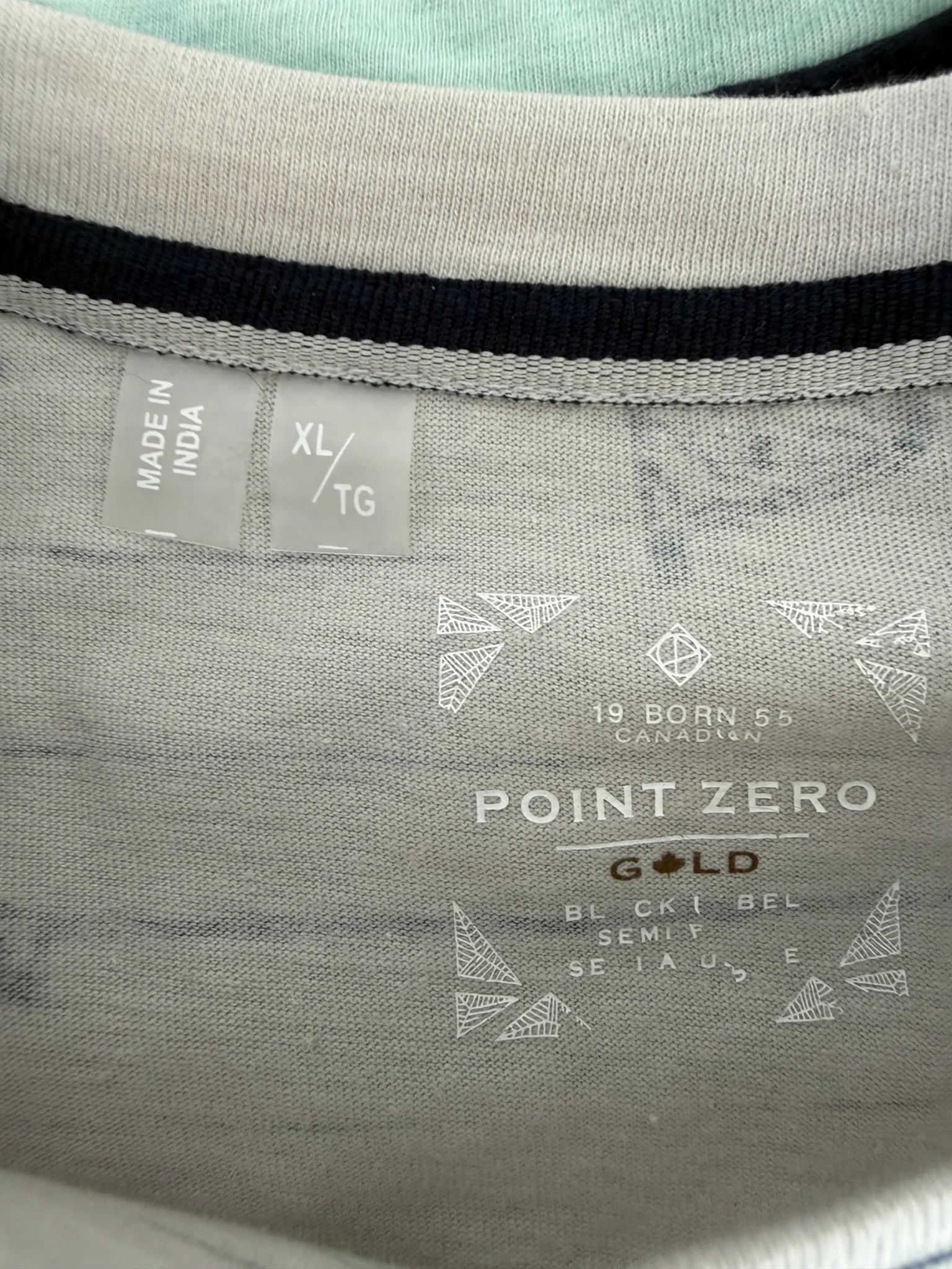 Image for Lot Chandails Hommes Point Zero XL