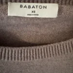 Thumbnail for Gilet laine de mérino beige Aritzia