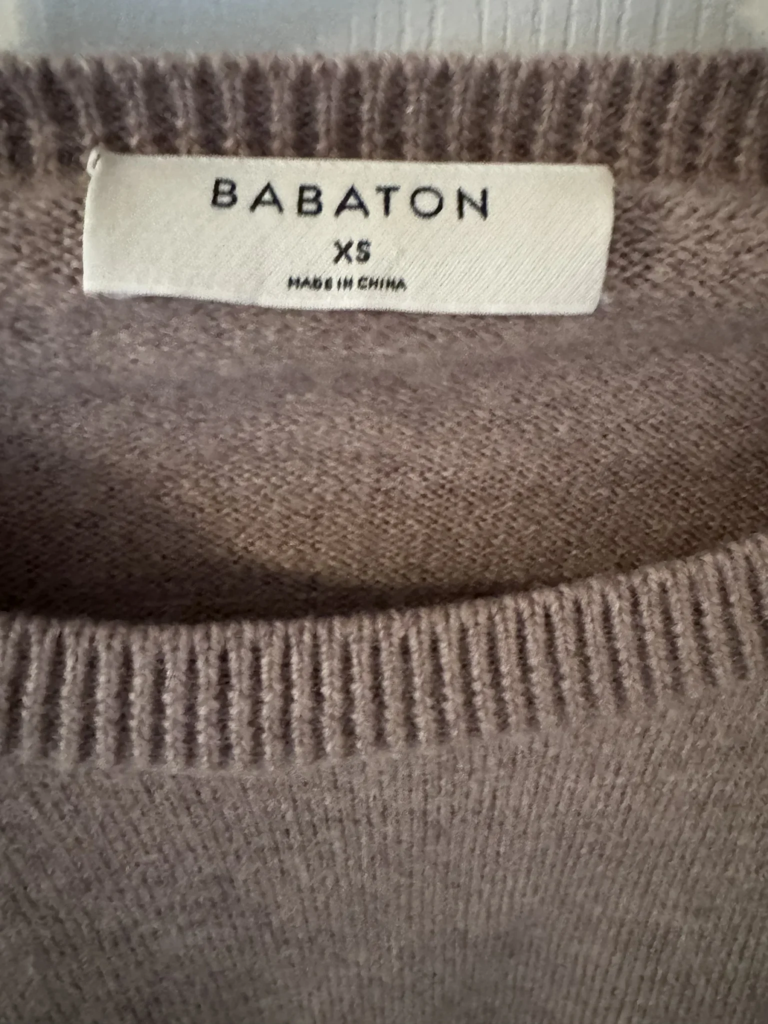 Image for Gilet laine de mérino beige Aritzia