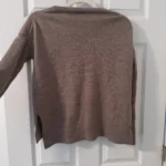 Thumbnail for Gilet laine de mérino beige Aritzia