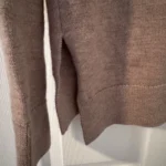 Thumbnail for Gilet laine de mérino beige Aritzia